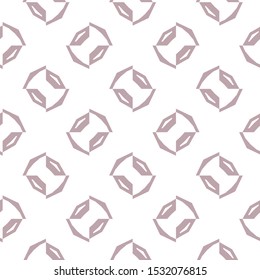 Seamless vector pattern in geometric ornamental style