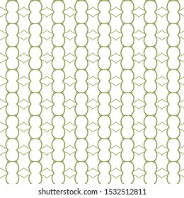 Seamless vector pattern in geometric ornamental style