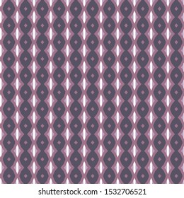 Seamless vector pattern in geometric ornamental style