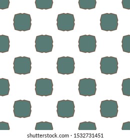 Seamless vector pattern in geometric ornamental style