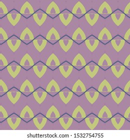 Seamless vector pattern in geometric ornamental style