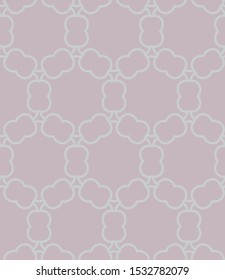 Seamless vector pattern in geometric ornamental style