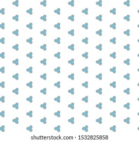 Seamless vector pattern in geometric ornamental style