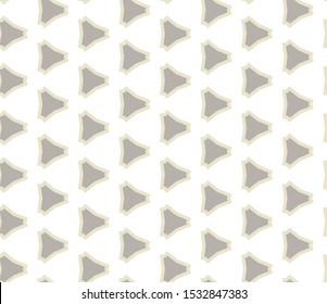 Seamless vector pattern in geometric ornamental style