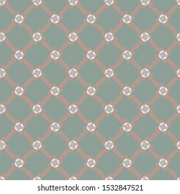 Seamless vector pattern in geometric ornamental style