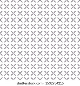 Seamless vector pattern in geometric ornamental style