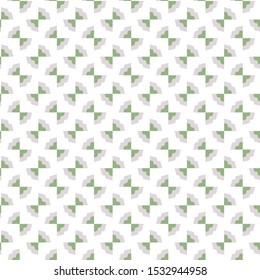 Seamless vector pattern in geometric ornamental style