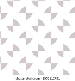 Seamless vector pattern in geometric ornamental style