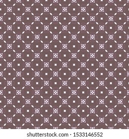 Seamless vector pattern in geometric ornamental style