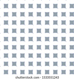 Seamless vector pattern in geometric ornamental style