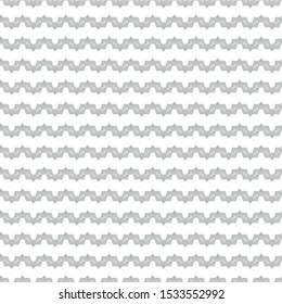 Seamless vector pattern in geometric ornamental style