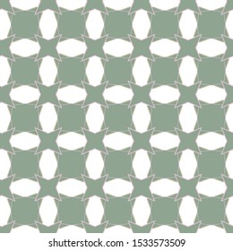 Seamless vector pattern in geometric ornamental style