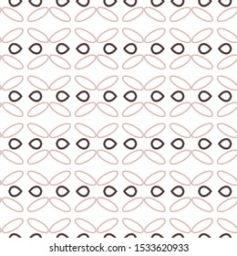 Seamless vector pattern in geometric ornamental style