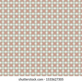 Seamless vector pattern in geometric ornamental style