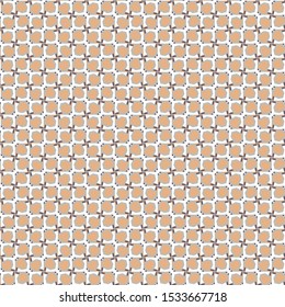 Seamless vector pattern in geometric ornamental style