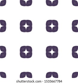 Seamless vector pattern in geometric ornamental style