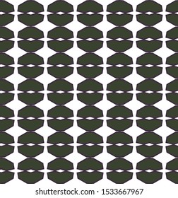 Seamless vector pattern in geometric ornamental style