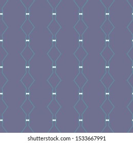Seamless vector pattern in geometric ornamental style