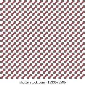 Seamless vector pattern in geometric ornamental style