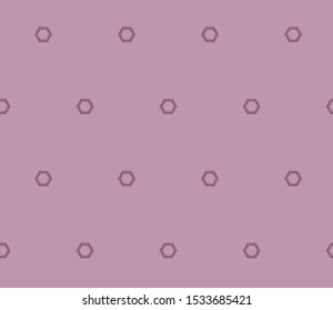 Seamless vector pattern in geometric ornamental style