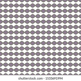 Seamless vector pattern in geometric ornamental style