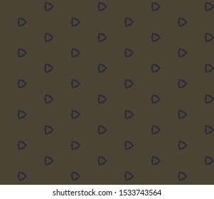 Seamless vector pattern in geometric ornamental style