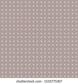 Seamless vector pattern in geometric ornamental style