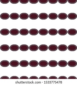 Seamless vector pattern in geometric ornamental style