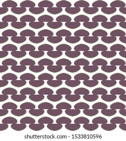Seamless vector pattern in geometric ornamental style