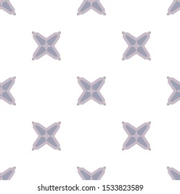 Seamless vector pattern in geometric ornamental style