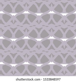 Seamless vector pattern in geometric ornamental style