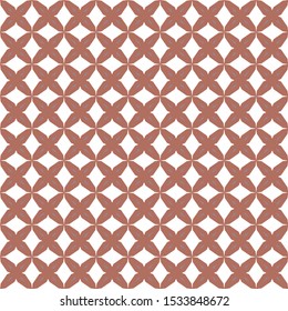 Seamless vector pattern in geometric ornamental style