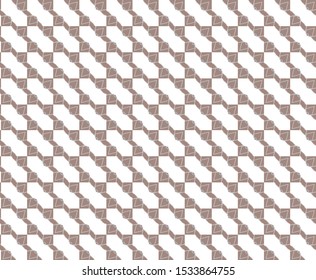 Seamless vector pattern in geometric ornamental style