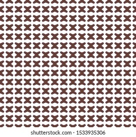 Seamless vector pattern in geometric ornamental style