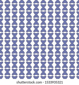 Seamless vector pattern in geometric ornamental style
