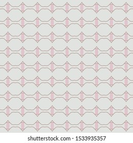 Seamless vector pattern in geometric ornamental style
