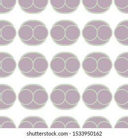 Seamless vector pattern in geometric ornamental style