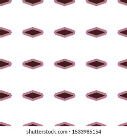 Seamless vector pattern in geometric ornamental style