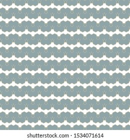 Seamless vector pattern in geometric ornamental style