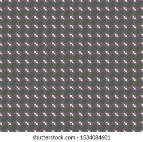 Seamless vector pattern in geometric ornamental style