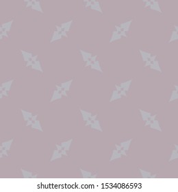 Seamless vector pattern in geometric ornamental style