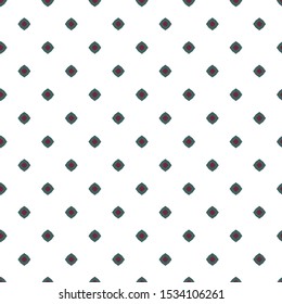 Seamless vector pattern in geometric ornamental style