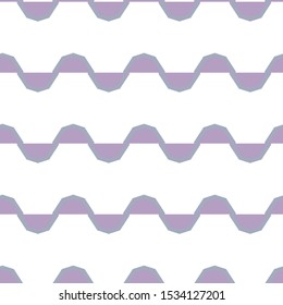 Seamless vector pattern in geometric ornamental style