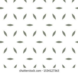 Seamless vector pattern in geometric ornamental style