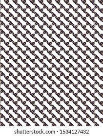 Seamless vector pattern in geometric ornamental style