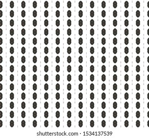 Seamless vector pattern in geometric ornamental style