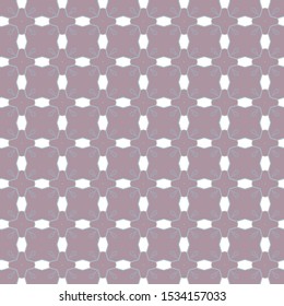 Seamless vector pattern in geometric ornamental style