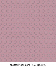 Seamless vector pattern in geometric ornamental style