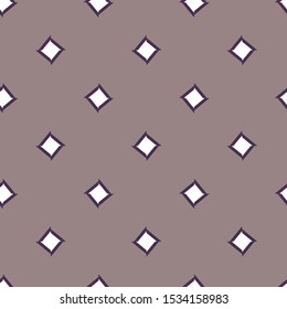 Seamless vector pattern in geometric ornamental style