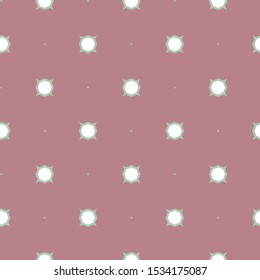 Seamless vector pattern in geometric ornamental style